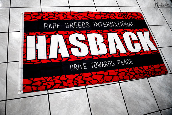 Flag Banner - Hasback Drive Towards Peace