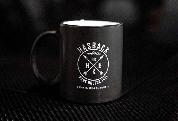 Black Hasback Mug 12 oz.