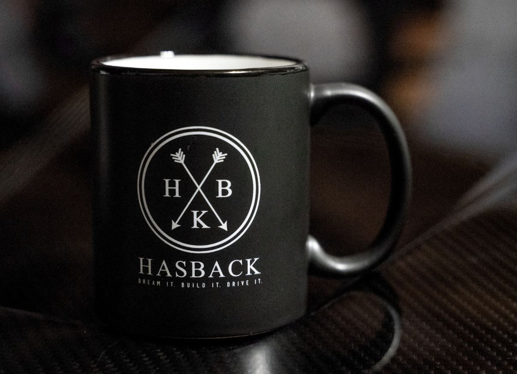 Black Hasback Mug 12 oz.